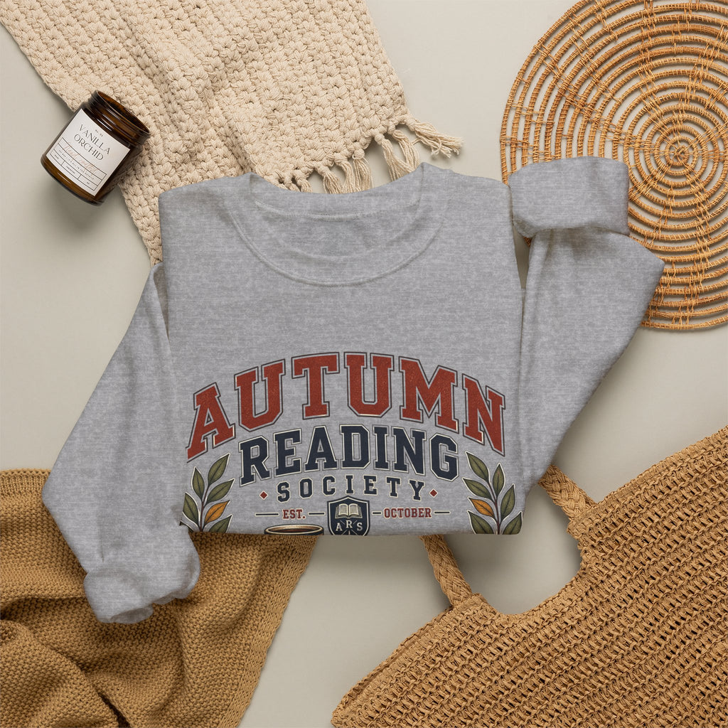 Autumn Reading Society Vintage Bookish Crewneck Sweatshirt