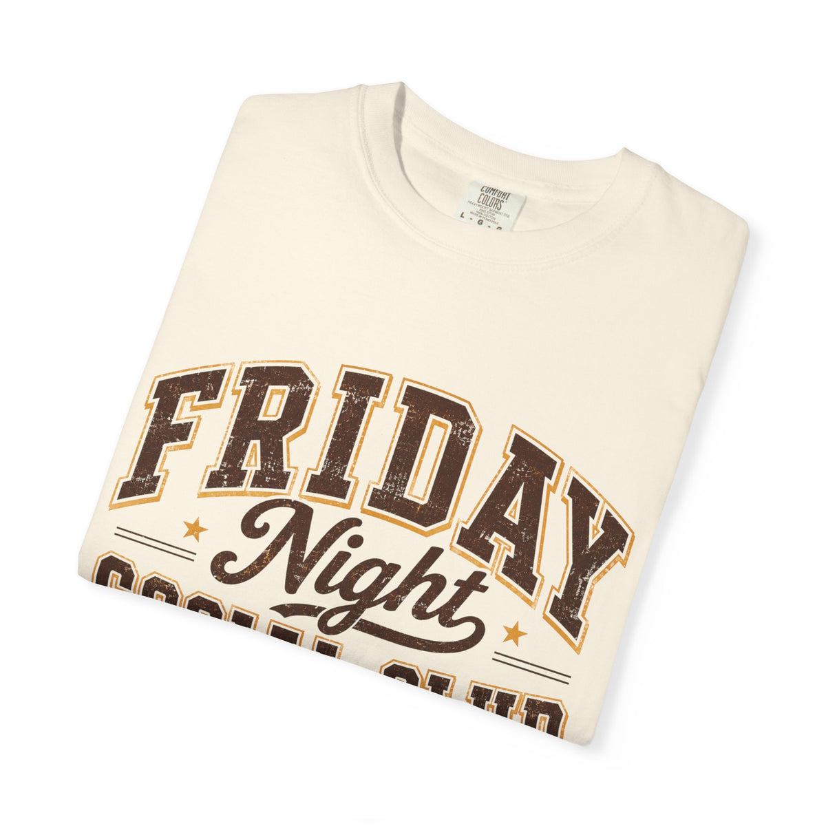 Friday Night Social Club Vintage Football Graphic Tee