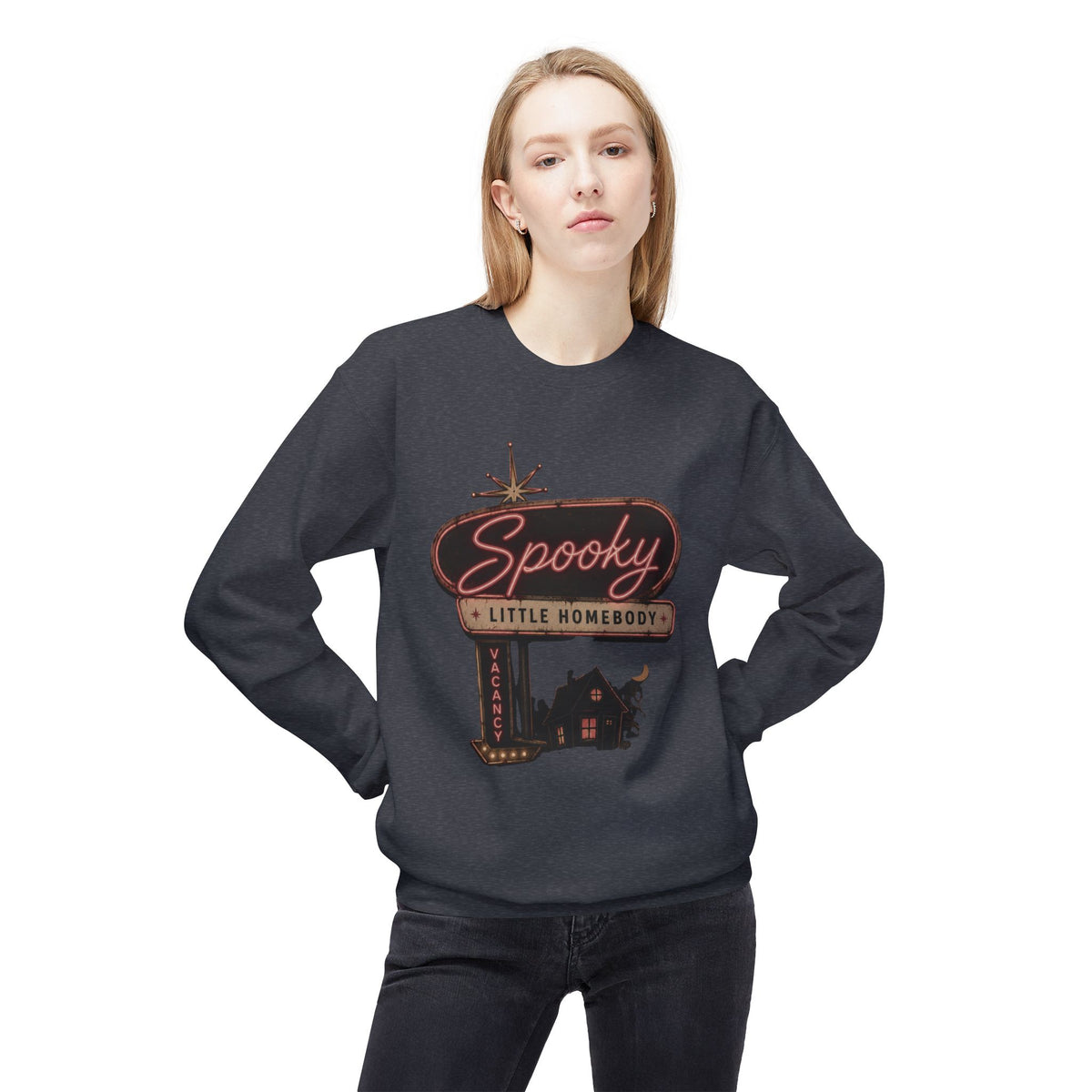 Spooky Little Homebody Crewneck Sweatshirt