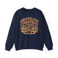 Friday Night Social Club Vintage Football Crewneck Sweatshirt
