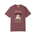T-Shirt — "Dead Tired, Still Cute" Ghost Graphic Tee