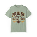 Friday Night Social Club Vintage Football Graphic Tee